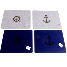 Platzset Filz Maritim ca. 35x45cm VE 24