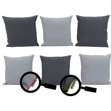Dekokissen Outdoor uni mit Paspel 45 x 45 cm VE 12
