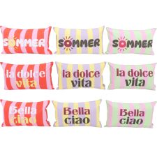 Dekokissen OUTDOOR  "Streifen" 30 x 50 cm VE 12