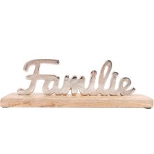 Schriftzug Familie 26 cm VE 24