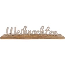 Schriftzug Weihnachten 46 cm VE 12