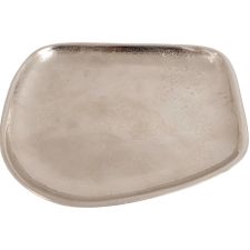 Dekotablett Aluminium 21 x 18 cm VE 12