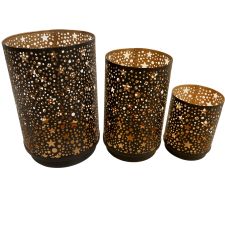 Windlichter 3er Set VE 18