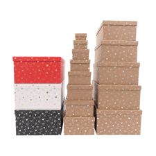 Geschenkbox "Herzen" 13er VE 4