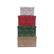 Geschenkbox "Weihnachten" 13er VE 4