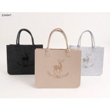Einkaufstasche Filz ca. 38 x 19 x 32 cm VE 24