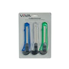 Cuttermesser-Set 3tlg. VE 48/24