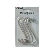 Metallhaken-Set 9 cm 6er Pack VE 72